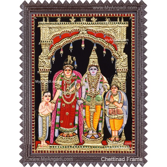 Andal Rangamannar Tanjore Painting