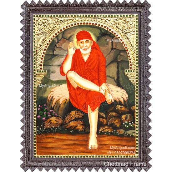 Saibaba Tanjore Painting