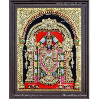 Balaji 2D Tanjore Painting