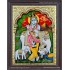 Cow Krishna Tanjore Painting