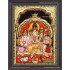 3D Shivan Family Tanjore Painting