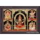 5 Panel  Tanjore Painting
