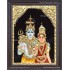 Shiva Parvathi Tanjore Painting
