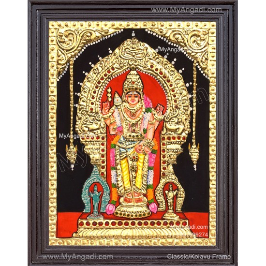 Thiruchendhur Murugar Tanjore Painting