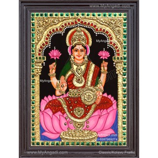 Mahalakshmi Tanjore Painting