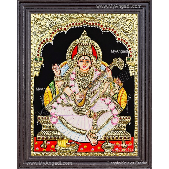Saraswathi Tanjore Paintings Saraswathi Tanjore Paintings