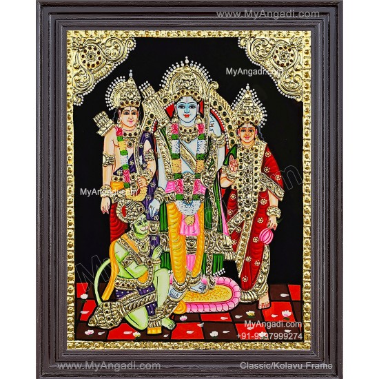Ram Darbar Tanjore Painting Ram Darbar Tanjore Painting