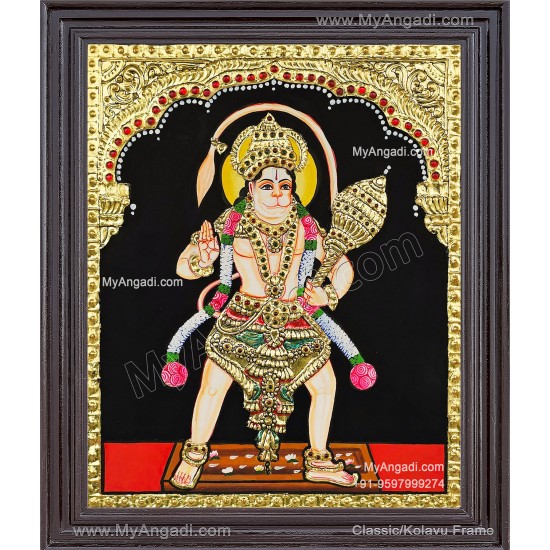Hanuman Tanjore Paintings Hanuman Tanjore Paintings