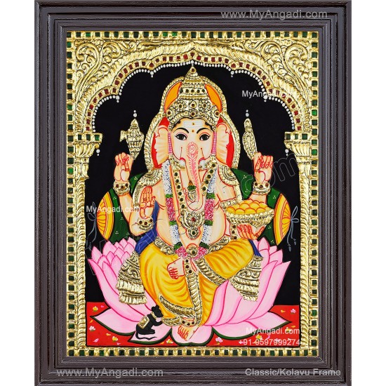Ganesha Tajore Paintings Ganesha Tajore Paintings