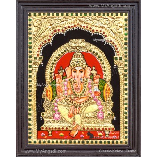 Pillaiyar Tanjore Painting