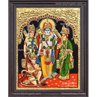 Ram Darbar Tanjore Painting