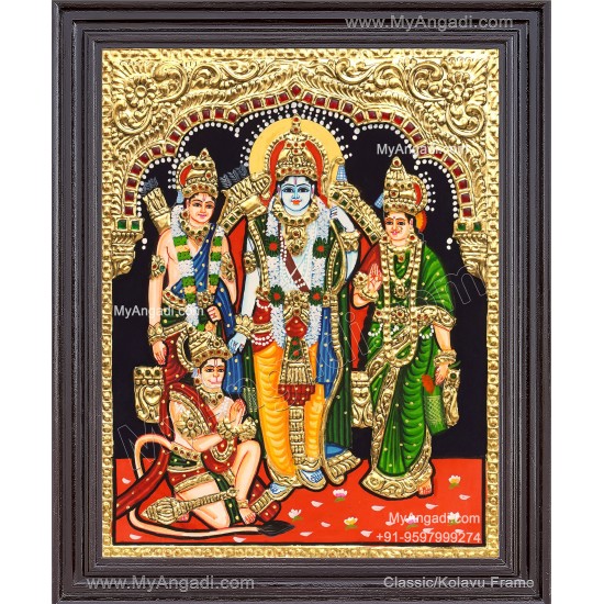Ram Darbar Tanjore Painting