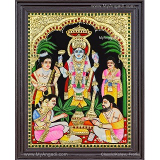 Sathya Narayana Tanjore Painting