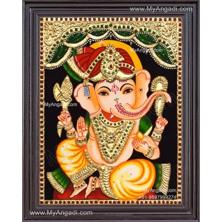 Ganesha Tanjore Paintings