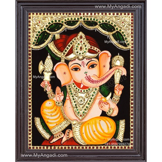 Pillaiyar Tanjore Painting