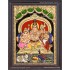 Shiva Family Tanjore Painting