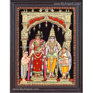 Andal Rangamannar Tanjore Painting