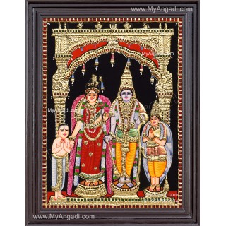 Andal Rangamannar Tanjore Painting