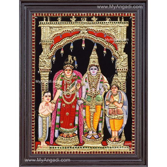 Andal Rangamannar Tanjore Painting