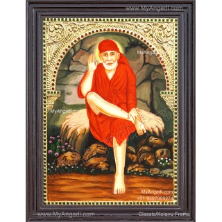 Saibaba Tanjore Painting