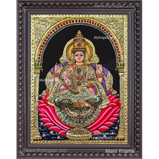 Lakshmi 2D Tanjore Painting Lakshmi 2D Tanjore Painting