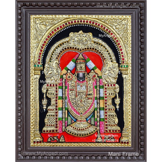 Balaji 2D Tanjore Painting Balaji 2D Tanjore Painting