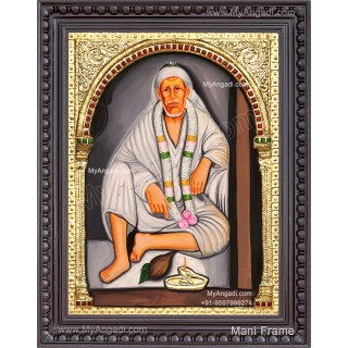 2D Shridi Saibaba Tanjore Painting