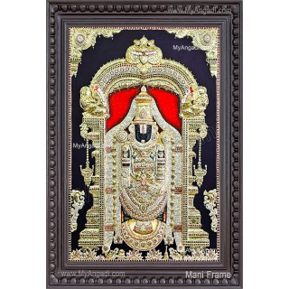 Embossed Balaji  Tanjore Painting