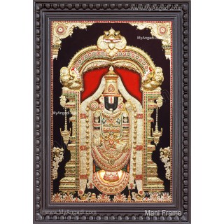 Embossed Balaji  Tanjore Painting