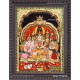 3D Shivan Family Tanjore Painting