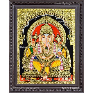 Ganesha  Tanjore Paintings