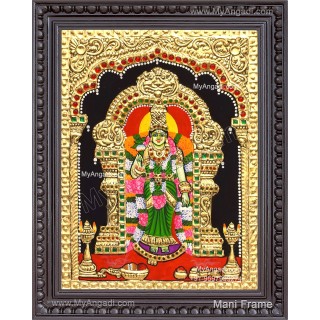 Meenakshi Amman Tanjore Painting