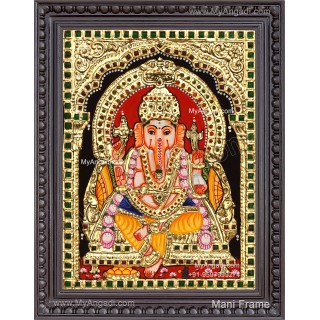 Ganesha Tajore Paintings