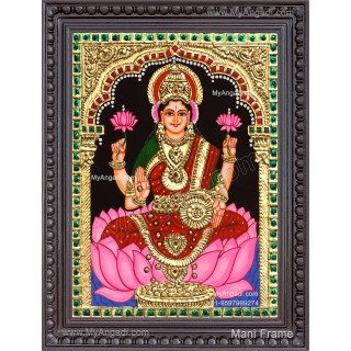 Mahalakshmi Tanjore Painting