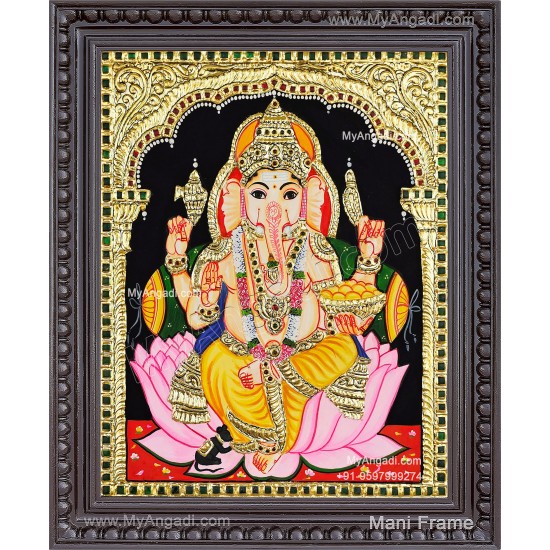 Ganesha Tajore Paintings Ganesha Tajore Paintings