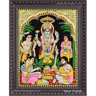 Sathya Narayana Tanjore Painting