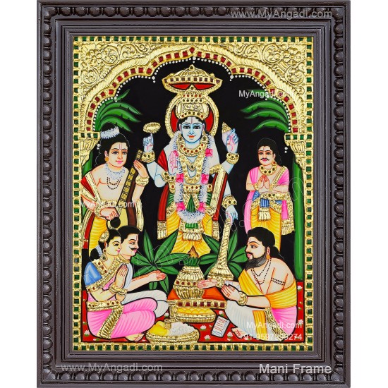 Sathya Narayana Tanjore Painting