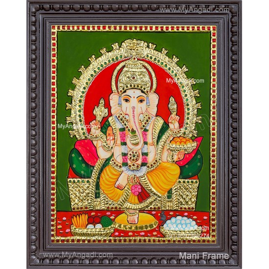 Ganesha Tajore Paintings Ganesha Tajore Paintings