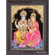 Vishnu Lakshmi Tanjore Painting