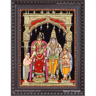 Andal Rangamannar Tanjore Painting