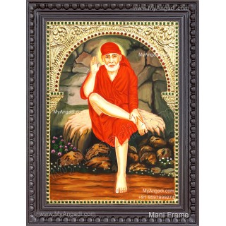 Saibaba Tanjore Painting