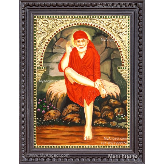Saibaba Tanjore Painting