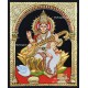 Saraswathi 2D Tanjore Painting Saraswathi 2D Tanjore Painting