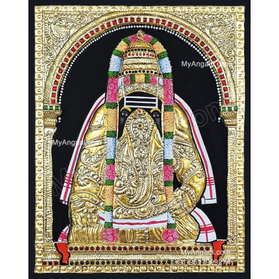 Pillayar 2D Tanjore Painting Pillayar 2D Tanjore Painting