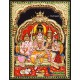 3D Shivan Family Tanjore Painting