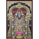 Embossed Balaji Lakshmi Tanjore Painting Embossed Balaji Lakshmi Tanjore Painting