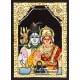 Shiva Parvathi Tanjore Painting