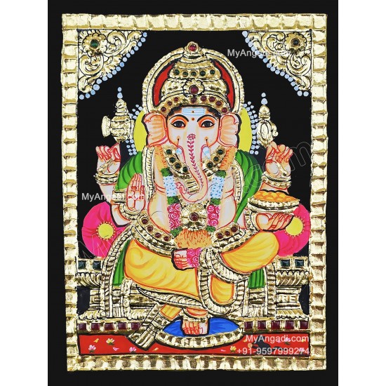 Ganesha Tanjore Paintings Ganesha Tanjore Paintings