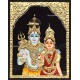 Shiva Parvathi Tanjore Painting