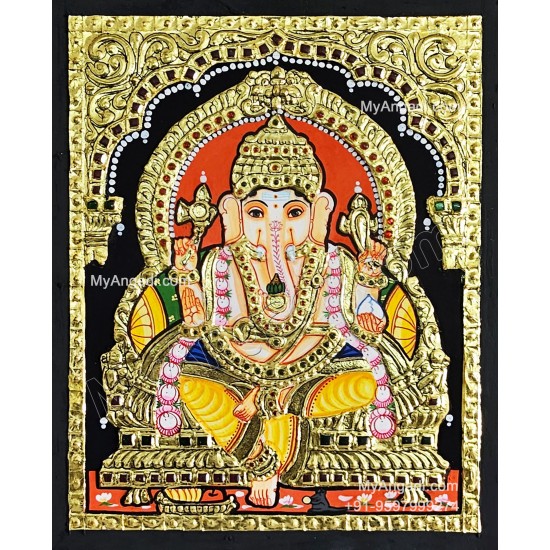 Ganesha Tanjore Paintings Ganesha Tanjore Paintings